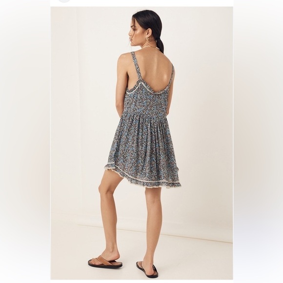 Spell & The Gypsy Poppy Strappy oversized Mini Dress size XS - Picture 4 of 16